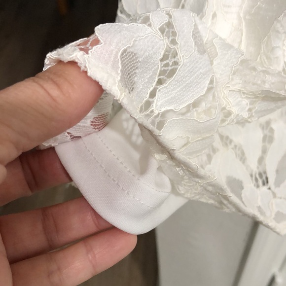 Like new! - TOMMY HILFIGER Lace Overlay Sleeveless Dress - Picture 5 of 7